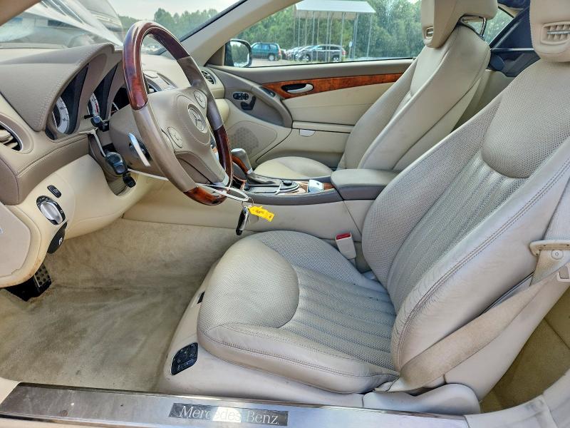 2011 Mercedes-benz Sl-klasse VIN WDBSK7BA8BF161213 COPART salvage auction — FRONT END, Nc - Salvage Certificate Of Title, sold $5,300 on 2026-08-10 (photo 7)