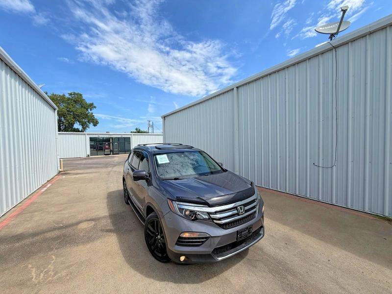 2016 Honda Pilot VIN 5FNYF5H98GB020171 COPART salvage auction — MINOR DENT/SCRATCHES, TX - CERTIFICATE OF TITLE (P), sold $2,200 on 2026-07-27 (photo 1)