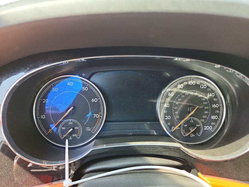 2020 Bentley Bentayga VIN SJAAM2ZV9LC029665 COPART salvage auction — FRONT END, FL - CERTIFICATE OF TITLE, sold $10,100 on 2026-07-31 (photo 9)