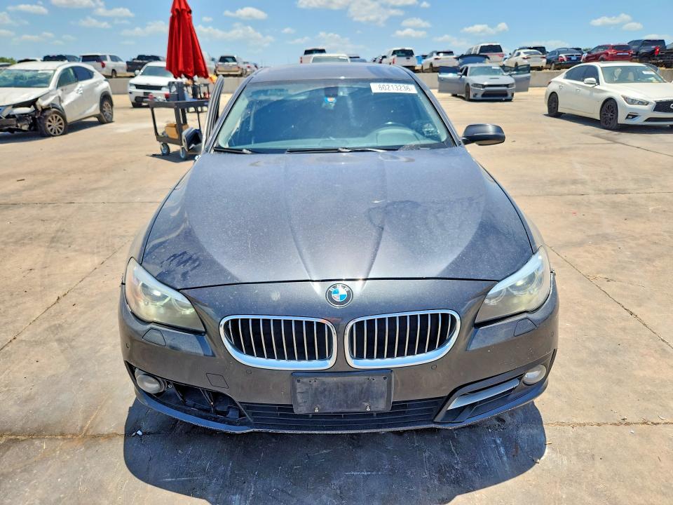 2015 BMW 5er VIN WBA5A7C58FD626803 COPART salvage auction — SIDE, Tx - Bonded Title - Salvage, sold $175 on 2026-07-16 (photo 5)