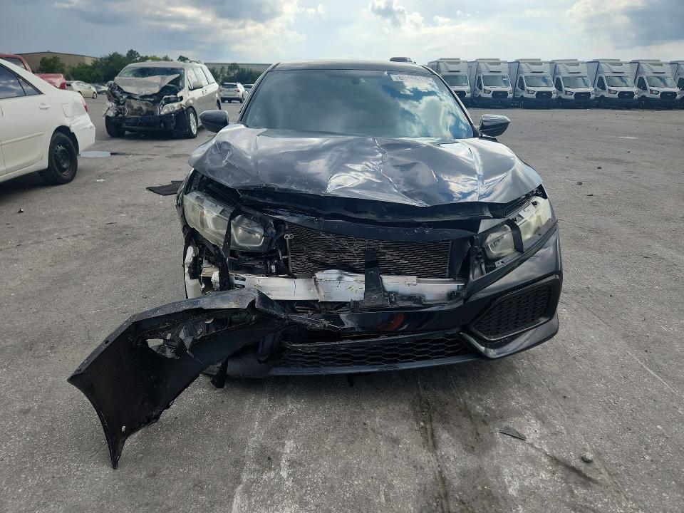 2017 Honda Civic VIN SHHFK7H25HU215954 COPART salvage auction — FRONT END, Mt - Certificate Of Title, sold $2,800 on 2026-07-28 (photo 5)