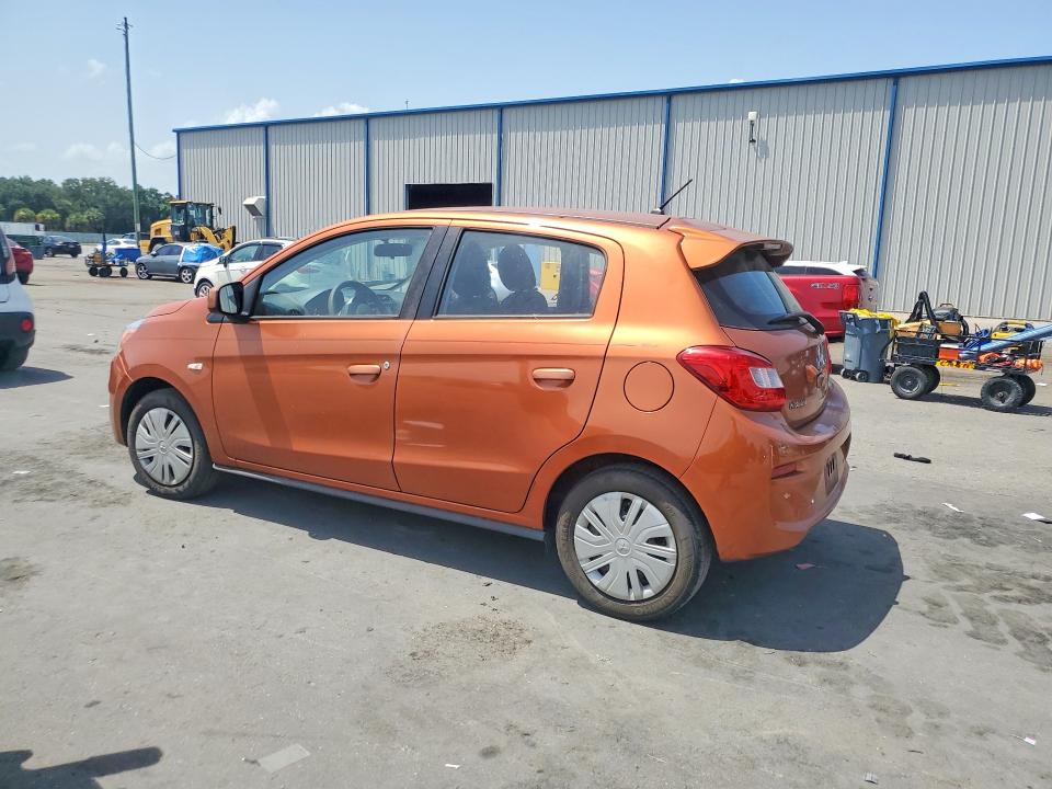 2018 Mitsubishi Mirage VIN ML32A3HJ3JH014615 COPART salvage auction — SIDE, Salvage Title, sold $1,650 on 2026-07-15 (photo 2)