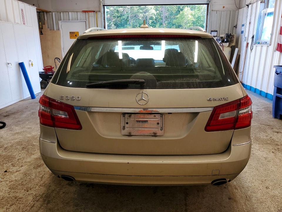 2011 Mercedes-benz E-klasse VIN WDDHH8HB3BA305656 COPART salvage auction — SIDE, Me - Cert Of Title-Salvage Collisio, sold $100 on 2026-08-13 (photo 6)