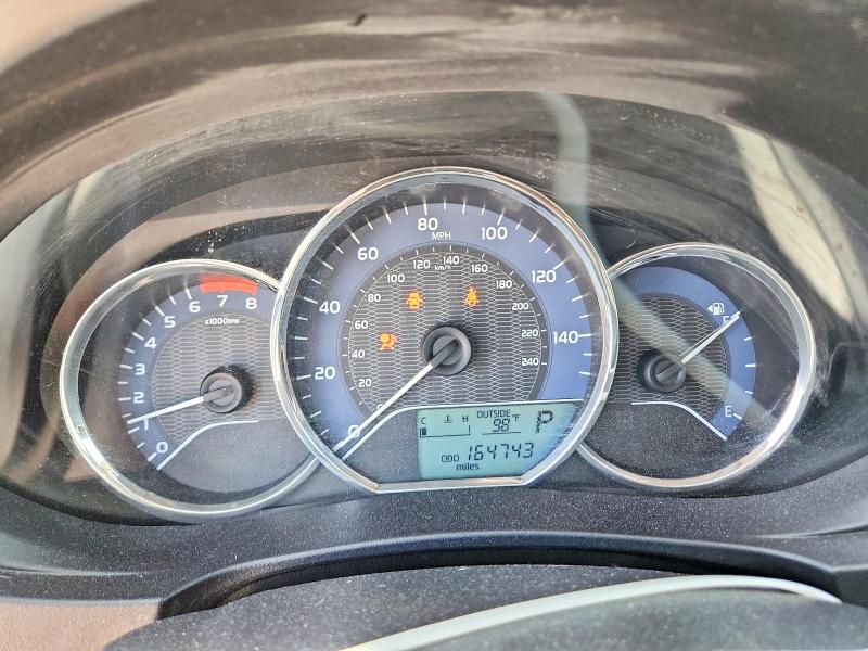 2015 Toyota Corolla VIN 5YFBURHE8FP322529 COPART salvage auction — REAR END, Tx - Salvage Vehicle Title, sold $100 on 2026-07-23 (photo 9)