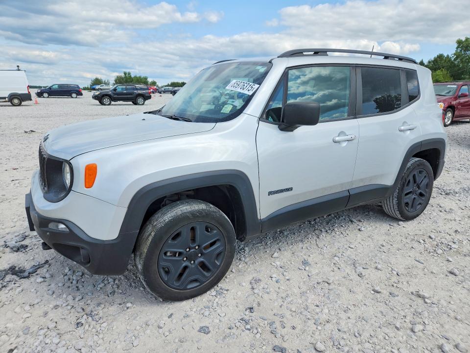 2019 Jeep Renegade VIN ZACNJBAB0KPK79264 COPART salvage auction — UNDERCARRIAGE, Ma - Certificate Of Title, sold $2,400 on 2026-08-13 (photo 1)