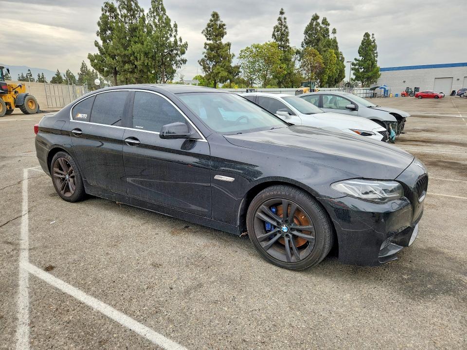2012 BMW 5er VIN WBAFZ9C51CC751748 COPART salvage auction — NORMAL WEAR, Ca - Dis/Dlr/Exp Only Clean Title, sold $150 on 2026-07-18 (photo 4)