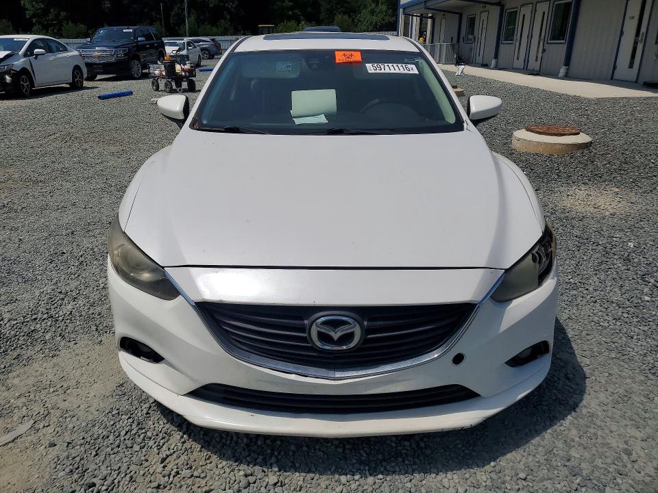 2014 Mazda 6 VIN JM1GJ1W61E1120985 COPART salvage auction — FRONT END, Mt - Dealer Only Clean Title, sold $1,000 on 2026-07-28 (photo 5)