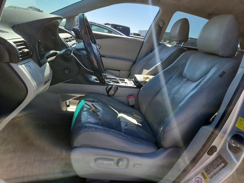 2011 Lexus Rx 350 VIN JTJZK1BA1B2003040 COPART salvage auction — FRONT END, CA - DIS/DLR/EXP ONLY CLEAN TITLE, sold $4,000 on 2026-07-17 (photo 7)