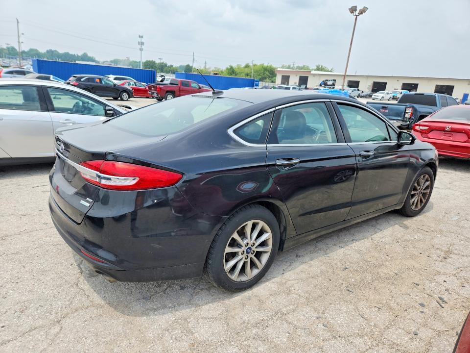 2017 Ford Fusion VIN 3FA6P0HD7HR111384 COPART salvage auction — FRONT END, In - Certificate Of Title, sold $550 on 2026-07-31 (photo 3)