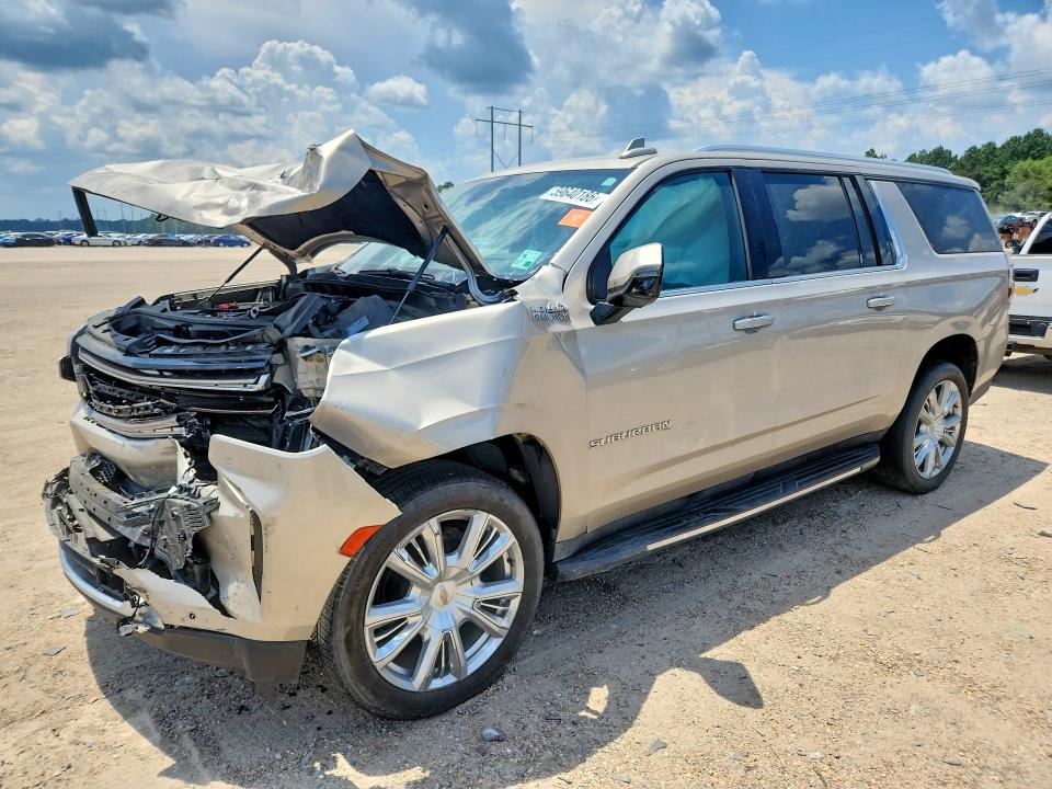 2021 Chevrolet Suburban VIN 1GNSCGKT7MR329416 — COPART salvage auction photo