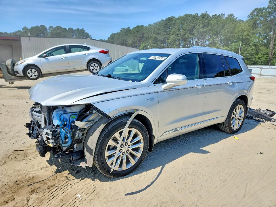 2020 Cadillac Xt6 VIN 1GYKPDRS5LZ216484 COPART salvage auction — FRONT END, Md - Cert Of Salvage < 75% Damage, sold $7,100 on 2026-08-25 (photo 1)