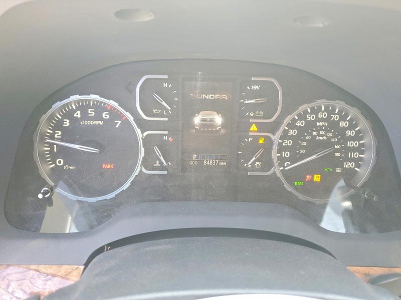 2018 Toyota Tundra VIN 5TFAW5F14JX691011 COPART salvage auction — MINOR DENT/SCRATCHES, Ca - Salvage Certificate, sold $2,100 on 2026-07-31 (photo 9)