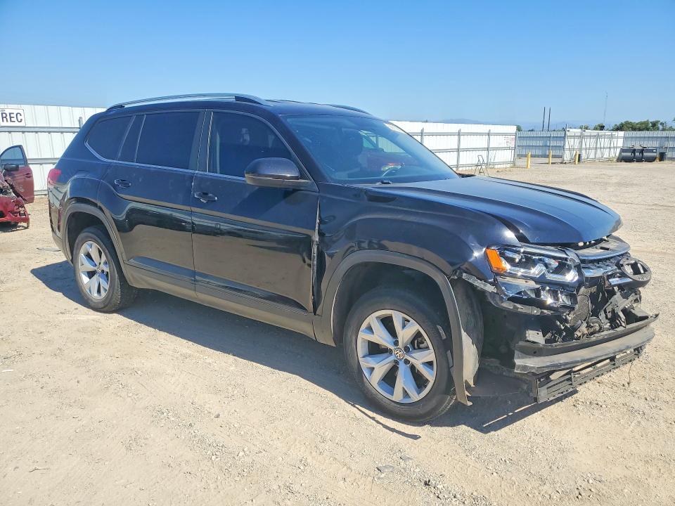 2018 Volkswagen Atlas VIN 1V2GR2CA7JC519761 COPART salvage auction — FRONT END, Ca - Salvage Certificate, sold $700 on 2026-07-24 (photo 4)