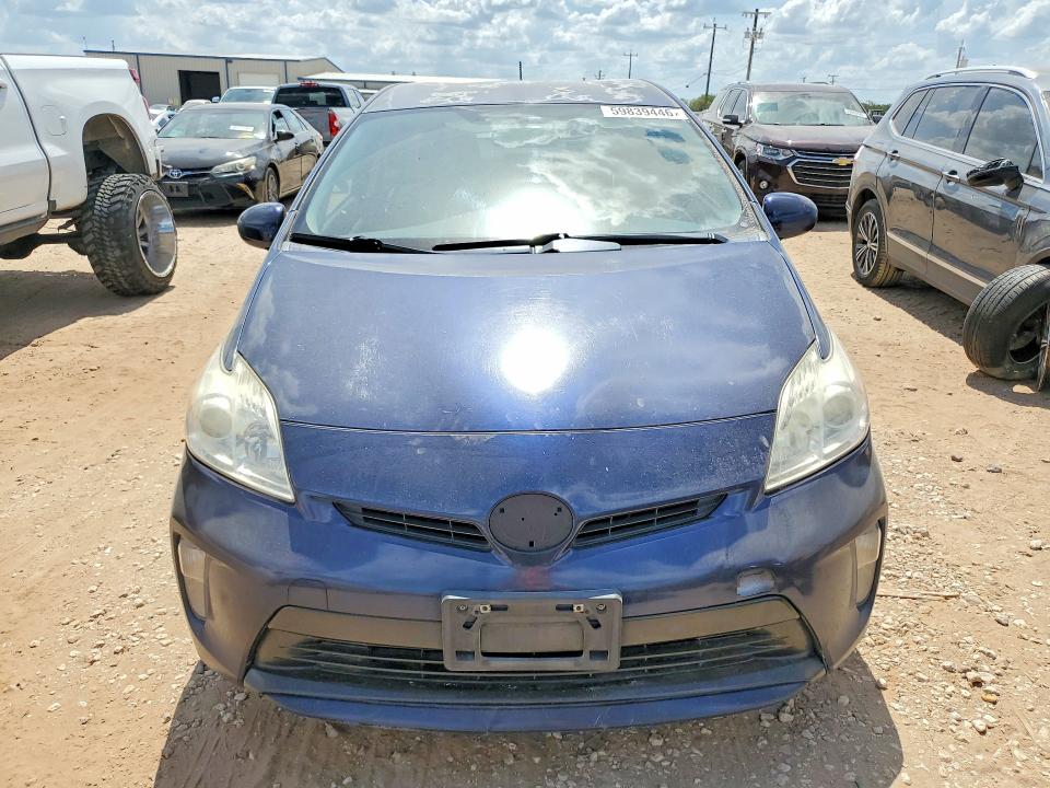 2015 Toyota Prius VIN JTDKN3DUXF1985810 COPART salvage auction — MINOR DENT/SCRATCHES, TX - CERTIFICATE OF TITLE (P), sold $650 on 2026-07-27 (photo 5)