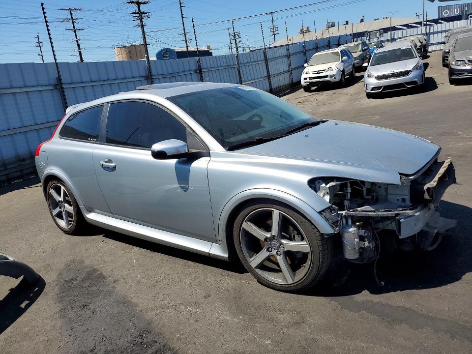 2013 Volvo C30 VIN YV1672MK8D2311533 COPART salvage auction — FRONT END, Ca - Salvage Certificate, sold $575 on 2026-09-02 (photo 4)
