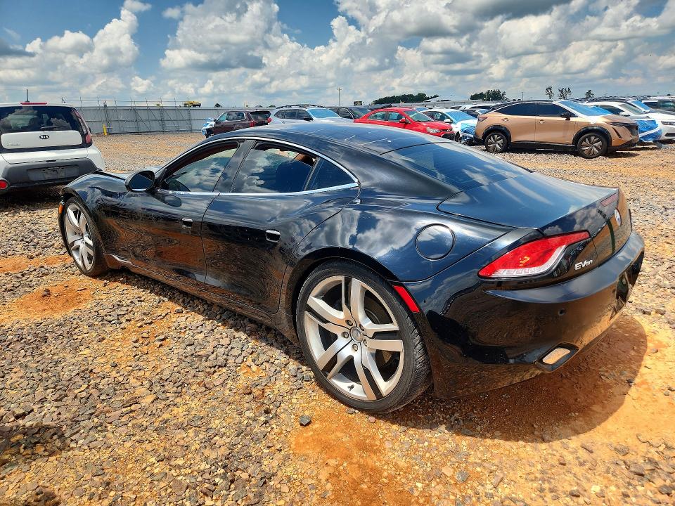 2012 Fisker Karma VIN YH4K14AA7CA001008 COPART salvage auction — VANDALISM, In - Certificate Of Title, sold $2,050 on 2026-07-29 (photo 2)