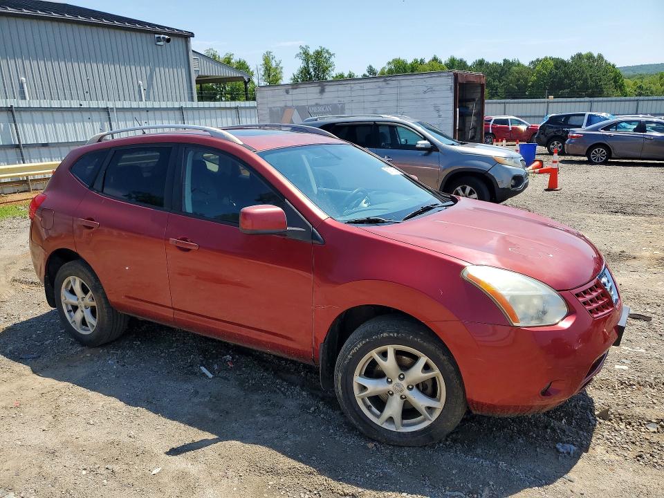 2008 Nissan Rogue sport VIN JN8AS58V88W127748 COPART salvage auction — SIDE, VA - CERTIFICATE OF TITLE, sold $325 on 2026-07-17 (photo 4)
