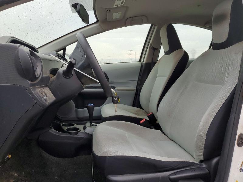 2013 Toyota Prius VIN JTDKDTB37D1552326 COPART salvage auction — REAR END, CA - SALVAGE CERTIFICATE, sold $625 on 2026-07-27 (photo 7)
