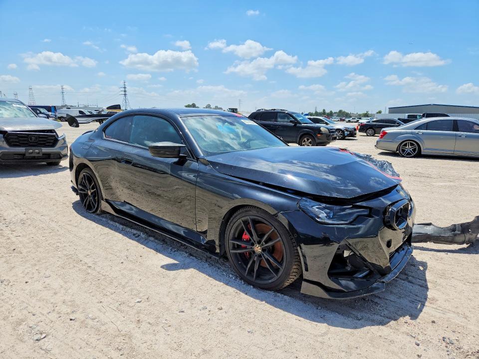 2022 BMW M2 VIN 3MW53CM09N8C75580 COPART salvage auction — FRONT END, Mo - Salvage Certificate Of Title, sold $16,700 on 2026-09-11 (photo 4)