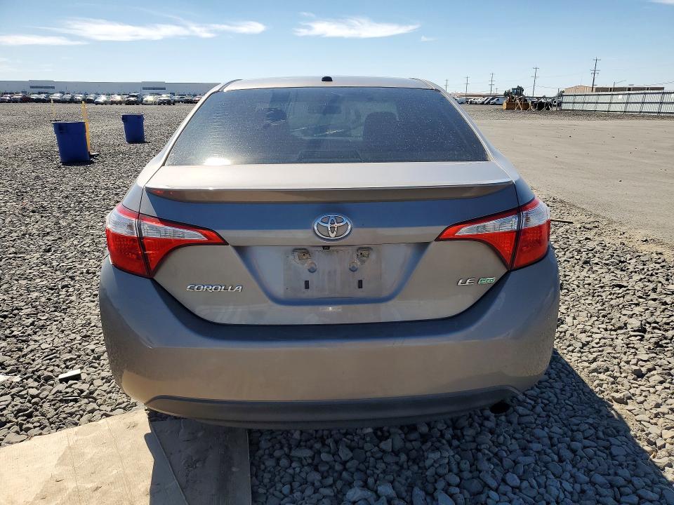 2014 Toyota Corolla VIN 5YFBPRHEXEP043685 COPART salvage auction — FRONT END, Wa - Bill Of Sale, sold $2,150 on 2026-07-29 (photo 6)