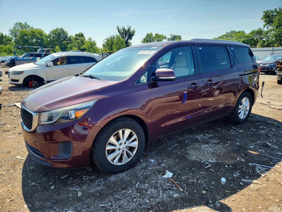 2016 Kia VIN KNDMB5C15G6082795 COPART salvage auction — MECHANICAL, IL - CERTIFICATE OF TITLE, sold $850 on 2026-07-27 (photo 1)