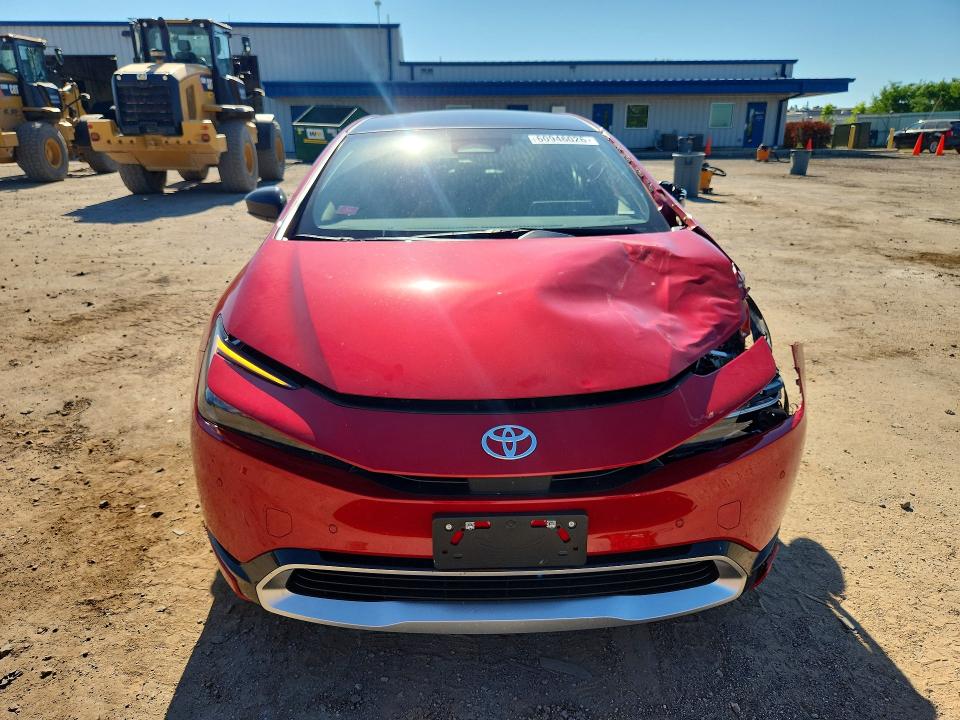 2024 Toyota Prius VIN JTDACACU7R3026798 COPART salvage auction — FRONT END, WI - CERT OF TITLE-SALVAGE VEHICLE, sold $1,200 on 2026-07-21 (photo 5)