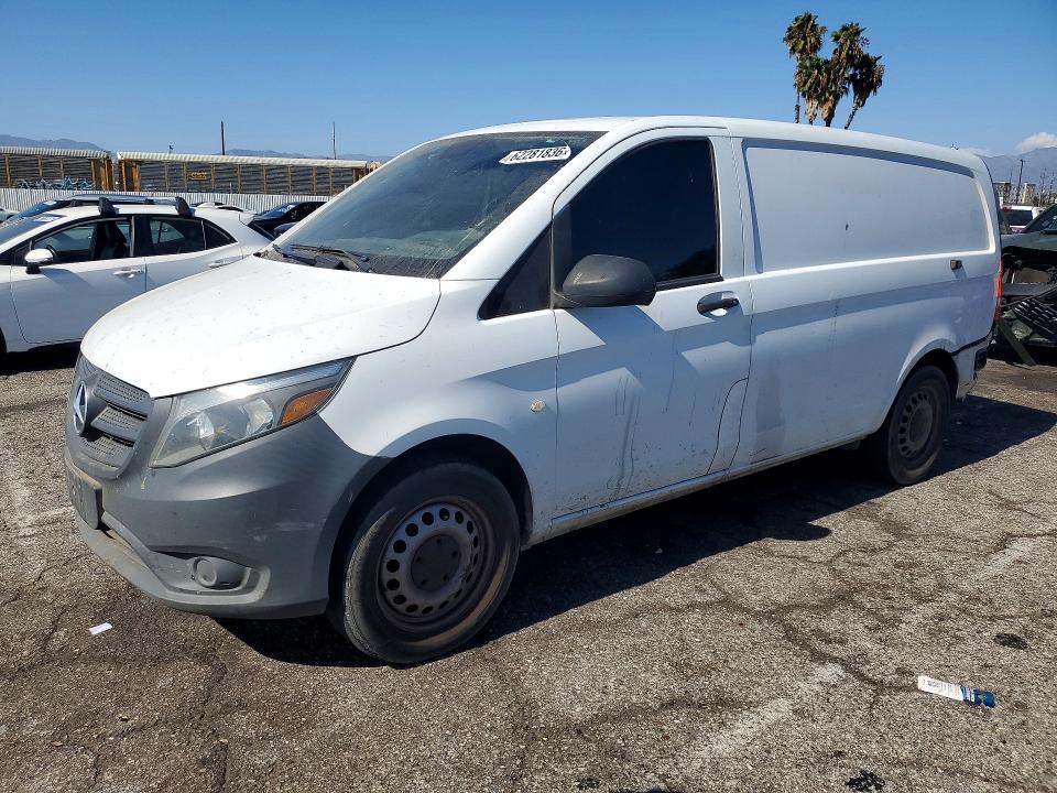 2016 Mercedes-Benz Metris VIN WD3PG2EA3G3145978 COPART salvage auction — REAR END, Ca - Salvage Certificate, sold $4,800 on 2026-09-16 (photo 1)