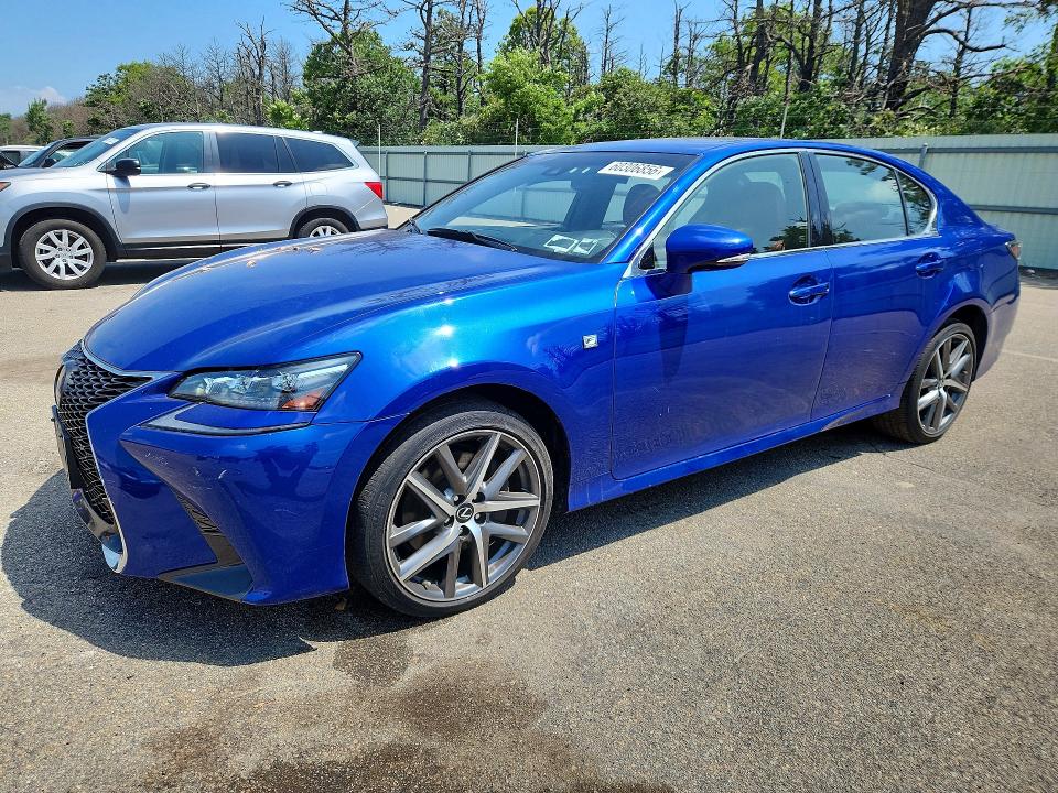 2020 Lexus Gs VIN JTHEZ1CL3LA012163 COPART salvage auction — SIDE, NY - MV-907A SALVAGE CERTIFICATE, sold $100 on 2026-07-29 (photo 1)
