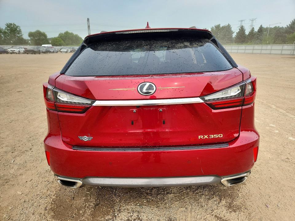 2017 Lexus Rx VIN JTJBZMCA3H2017706 COPART salvage auction — ROLLOVER, Il - Salvage Certificate, sold $5,500 on 2026-09-11 (photo 6)