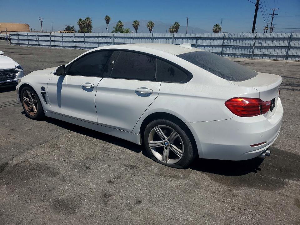 2015 BMW 4er VIN WBA4A9C58FGL85959 COPART salvage auction — VANDALISM, Ca - Salvage Certificate, sold $825 on 2026-07-23 (photo 2)