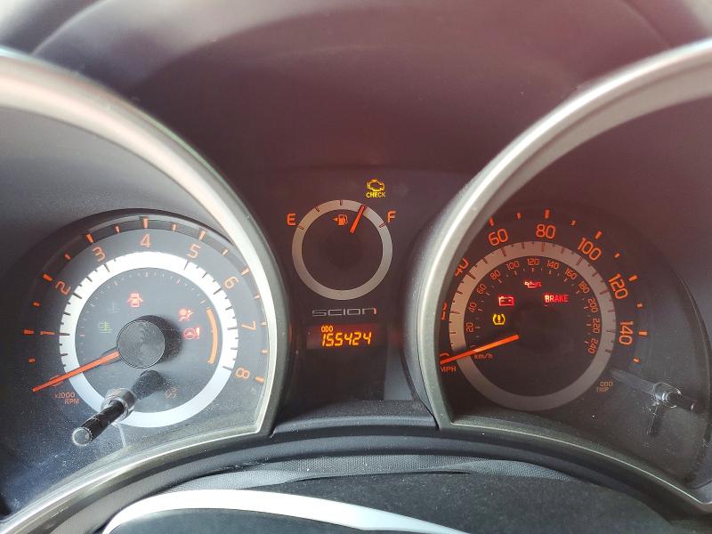 2013 Scion Tc VIN JTKJF5C71D3055479 COPART salvage auction — FRONT END, Tn - Salvage Certificate, sold $575 on 2026-07-16 (photo 9)