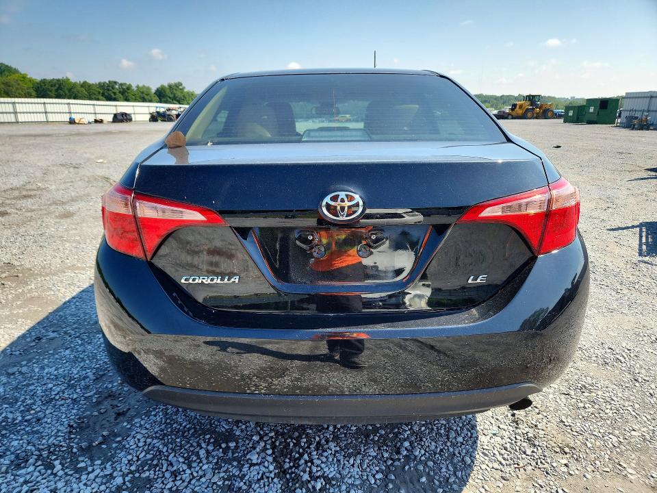 2018 Toyota Corolla VIN 5YFBURHE3JP744913 COPART salvage auction — FRONT END, Nc - Salvage Certificate Of Title, sold $1,650 on 2026-07-29 (photo 6)