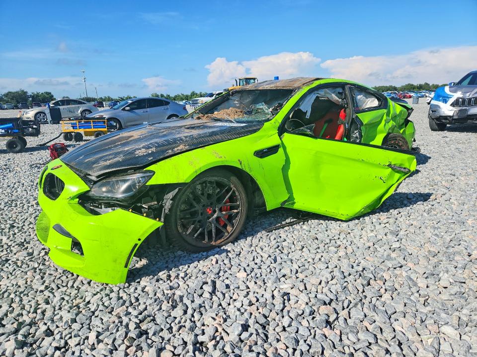 2014 BMW M6 VIN WBSLX9C51ED160188 COPART salvage auction — ALL OVER, FL - CERT OF TITLE SLVG REBUILDABLE, sold $6,600 on 2026-07-14 (photo 1)