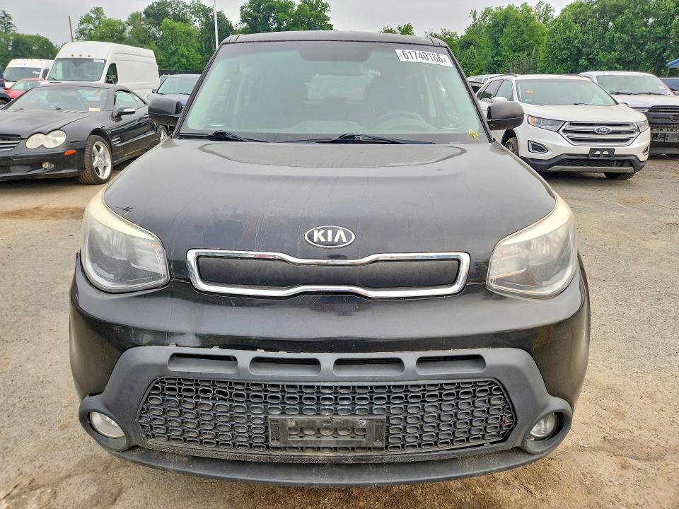 2015 Kia Soul VIN KNDJN2A29F7151596 COPART salvage auction — FRONT END, MA - CERTIFICATE OF TITLE (P), sold $1,000 on 2026-07-27 (photo 5)