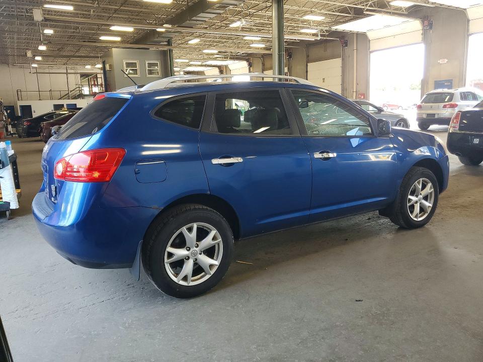 2010 Nissan Rogue VIN JN8AS5MV6AW131826 COPART salvage auction — MINOR DENT/SCRATCHES, Mn - Certificate Of Title, sold $225 on 2026-07-28 (photo 3)