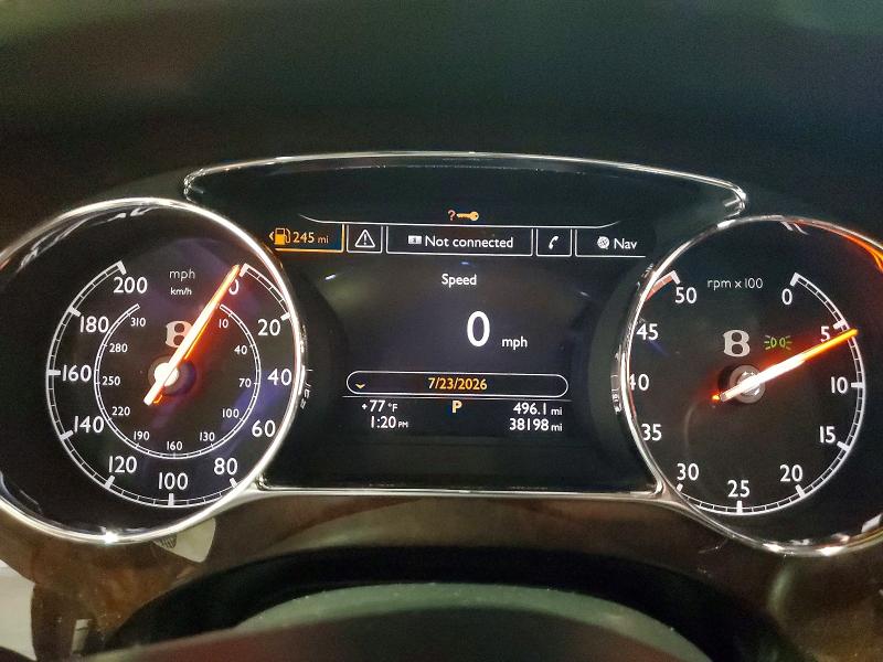2011 Bentley Mulsanne VIN SCBBB7ZH8BC016150 COPART salvage auction — MINOR DENT/SCRATCHES, Ny - Mv-907A Salvage Certificate, sold $54,500 on 2026-07-28 (photo 9)