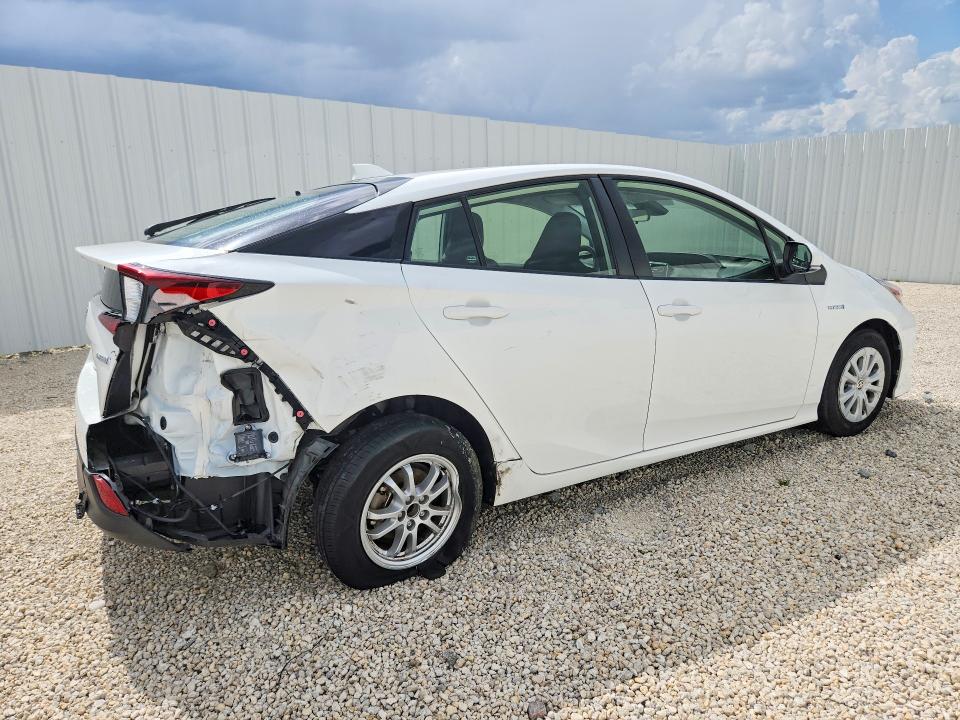 2022 Toyota Prius VIN JTDKAMFU8N3181653 COPART salvage auction — REAR END, La - Certificate Of Title, sold $7,200 on 2026-07-22 (photo 3)