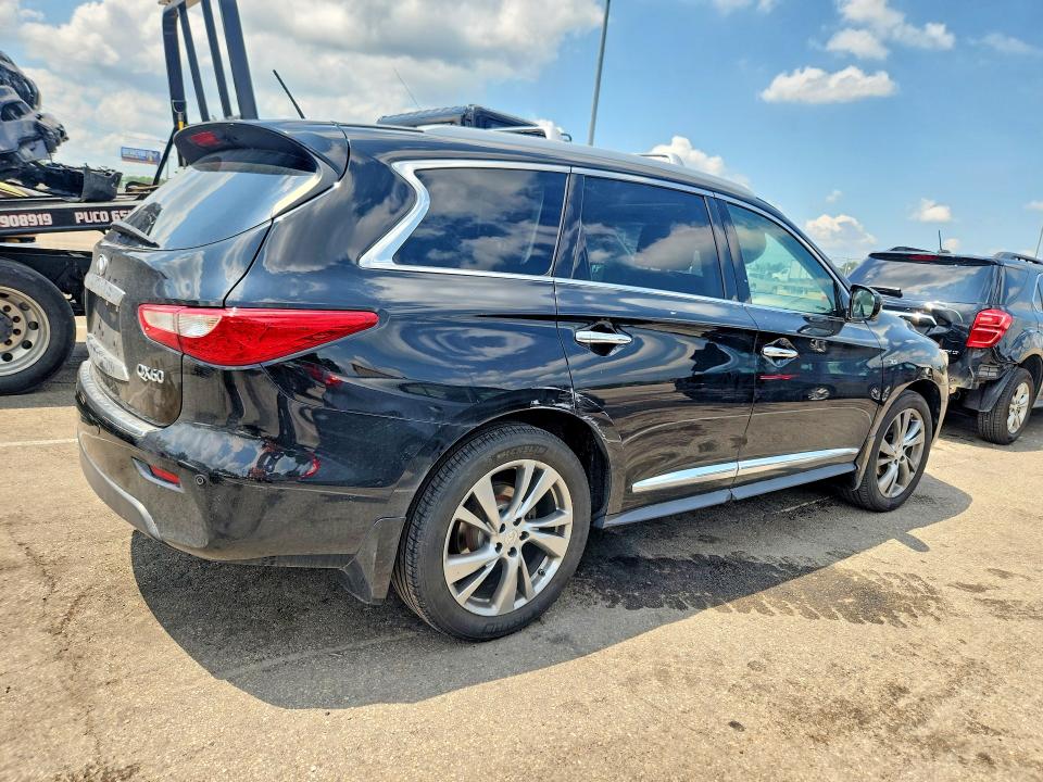2015 Infiniti Qx60 VIN 5N1AL0MM8FC504534 COPART salvage auction — MINOR DENT/SCRATCHES, Oh - Certificate Of Title, sold $500 on 2026-07-29 (photo 3)