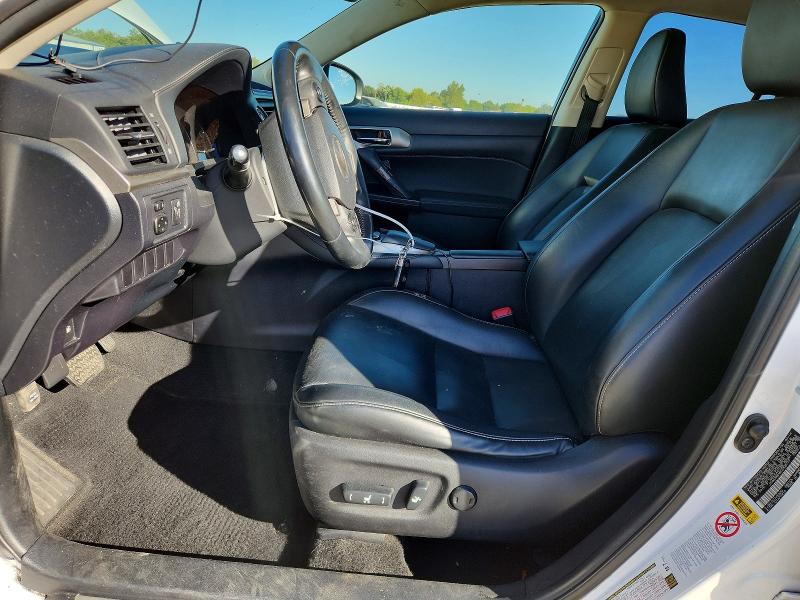 2014 Lexus Ct VIN JTHKD5BH6E2208777 COPART salvage auction — FRONT END, Ca - Salvage Certificate, sold $2,100 on 2026-07-30 (photo 7)
