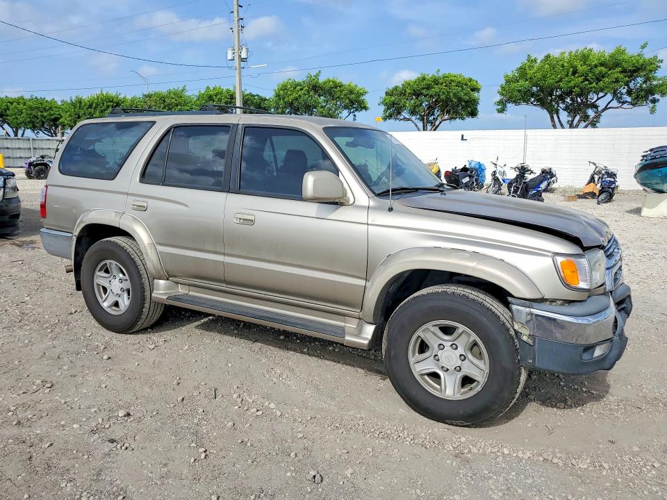 2001 Toyota 4runner VIN JT3GN86R510187391 COPART salvage auction — FRONT END, Fl - Cert Of Title Slvg Rebuildable, sold $20 on 2026-07-29 (photo 4)