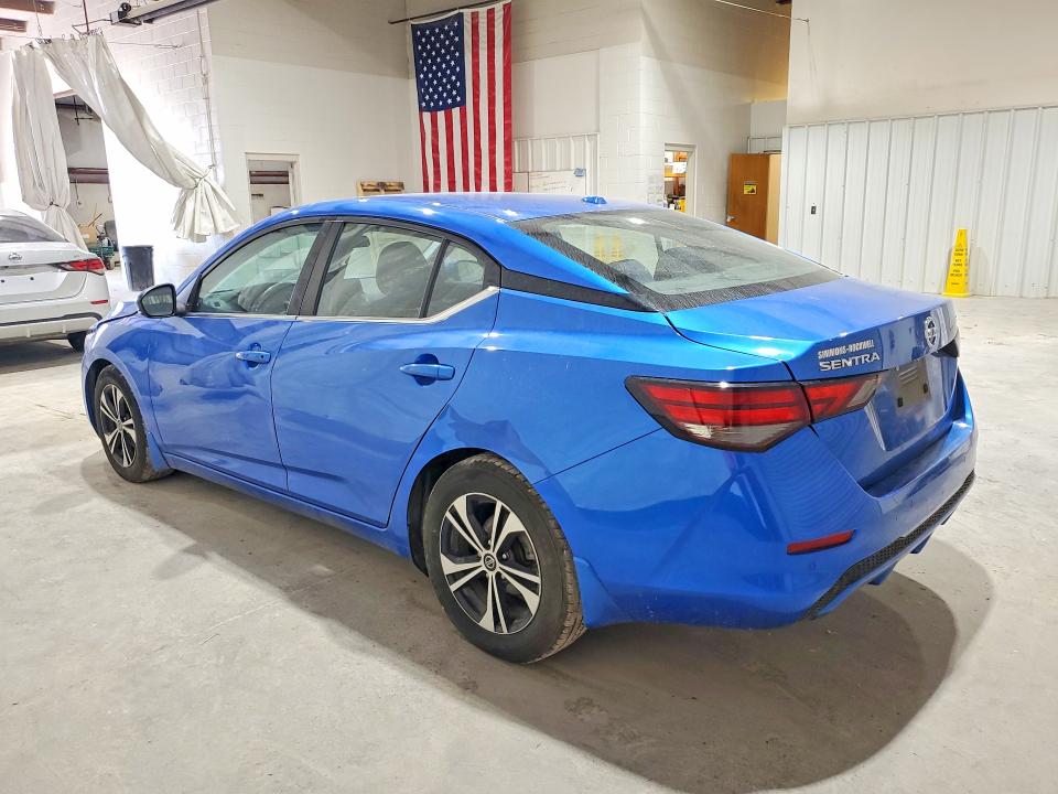 2020 Nissan Sentra VIN 3N1AB8CV7LY287354 COPART salvage auction — FRONT END, NY - MV-907A SALVAGE CERTIFICATE, sold $2,800 on 2026-09-16 (photo 2)