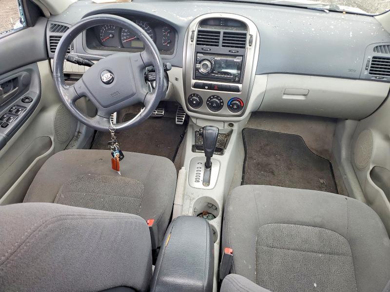 2005 Kia Spectra VIN KNAFE161755113808 COPART salvage auction — FRONT END, WA - BILL OF SALE, sold $250 on 2026-07-31 (photo 8)