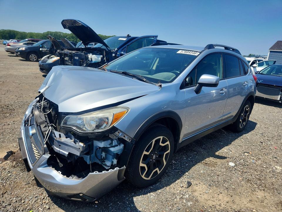 2017 Subaru Xv VIN JF2GPABC2HH243329 COPART salvage auction — FRONT END, Ma - Cert Of Title-Salvage, sold $700 on 2026-07-29 (photo 1)