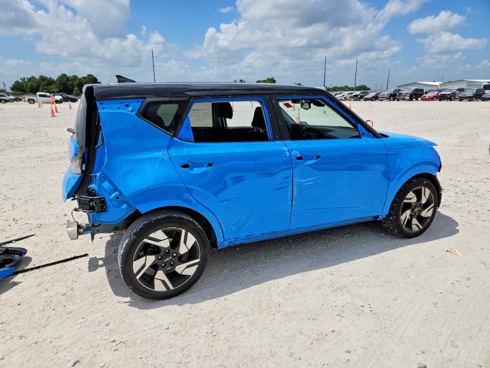 2023 Kia Soul VIN KNDJ53AUXP7211121 COPART salvage auction — REAR END, Tx - Salvage Vehicle Title, sold $1,700 on 2026-07-23 (photo 3)