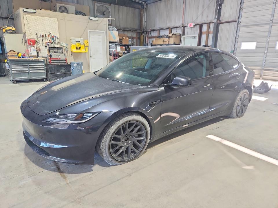 2024 Tesla Model 3 VIN 5YJ3E1EBXRF836833 — COPART salvage auction photo