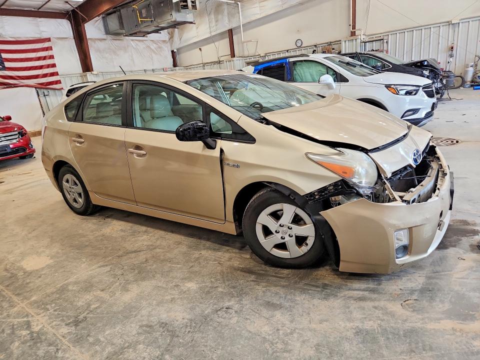 2010 Toyota Prius VIN JTDKN3DU6A0073819 COPART salvage auction — FRONT END, Wi - Junked Vehicle Bill Of Sale, sold $375 on 2026-07-15 (photo 4)