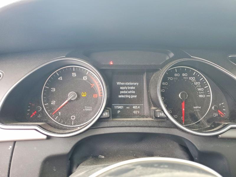 2013 Audi A5 VIN WAULFAFR9DA077342 COPART salvage auction — FRONT END, Ri - Cert Of Title-Reconstructed Sa, sold $400 on 2026-08-03 (photo 9)