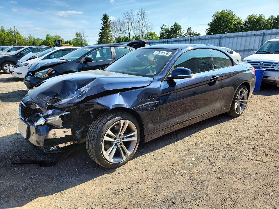 2014 BMW VIN WBA3V9C50EPR69187 COPART salvage auction — FRONT END, On - Permit Salvage, sold $1,300 on 2026-08-13 (photo 1)