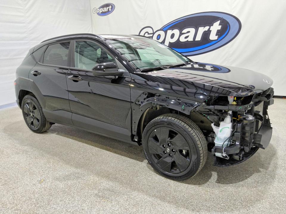 2026 Hyundai Kona VIN KM8HF3AB1TU410575 COPART salvage auction — FRONT END, CA - CERTIFICATE OF TITLE, sold $12,100 on 2026-07-27 (photo 4)