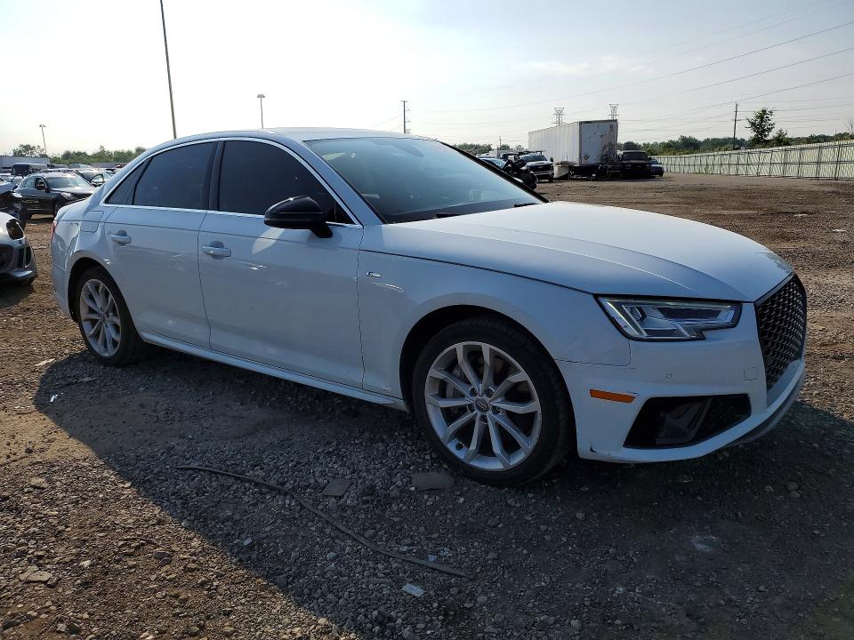 2019 Audi A4 VIN WAUENAF4XKN001554 COPART salvage auction — REAR END, MI - CERT OF TITLE-REBUILT SALVAGE, sold $3,950 on 2026-07-17 (photo 4)